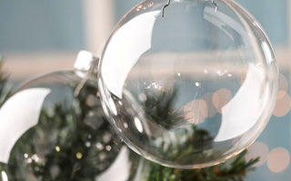 Beautiful ways to fill Glass Baubles