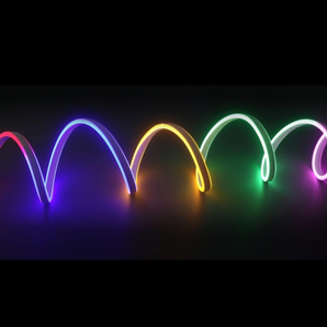 Neon Rope Light: 20m Multicolour