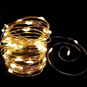 Copper Wire Light: 5m Warm White