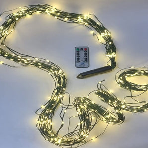 Tree Curtain Light: 3m Warm White