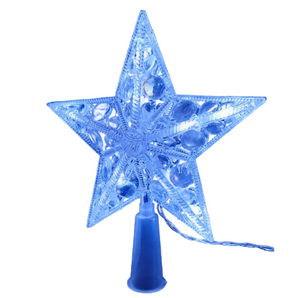 Tree topper: 18cm(L) x 15cm(W) | Star | Pure White