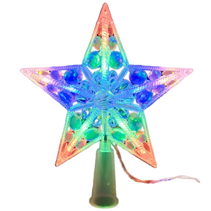 Tree topper: 18cm(L) x 15cm(W) | Star | Multicolour