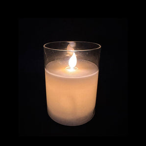 Candle: Glass | White