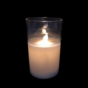 Candle: Glass | White