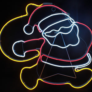 Motif: Neon | Santa with Bag