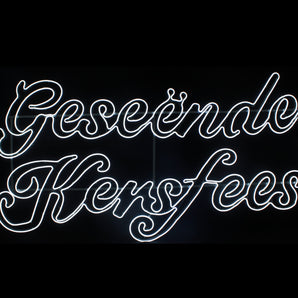 Motif: Neon | Geseënde Kersfees