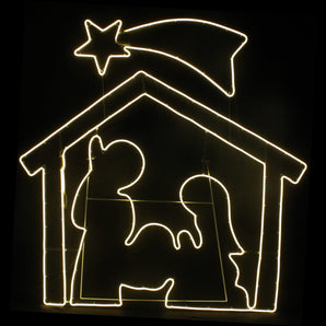 Motif: Neon | Nativity Scene