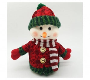 Animated Snowman: 22.5cm | Snowman with beanie