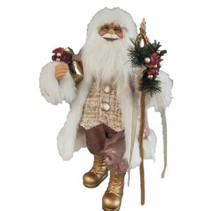 Santa: 60cm | Santa holding a staff