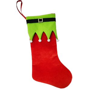 Stocking: 40cm (L) x 20cm (W) | Red | Green