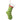 Kous Ornament: 30cm(L) x 15(B) | Groen, wit en rooi 