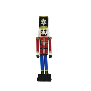 Soft Toy: 38cm | Red & Blue Nutcracker