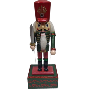 Nutcracker | Wind-up: 31cm | Holding Sword