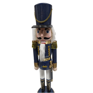 Nutcracker: 50cm | Blue | With Sword