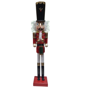 Nutcracker: 90cm | Red | Playing Drums