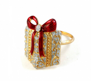 Napkin ring: Gift Box