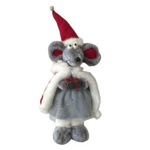 Soft toy: 20.5cm | Girl Mouse