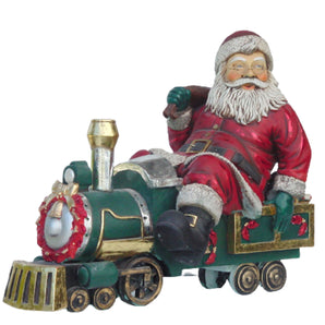 Resin: Santa on train