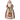 Jim Shore: 13cm(L) x 12cm(W) | Santa with stocking