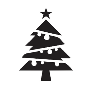 Stencil: A3 | Christmas Tree