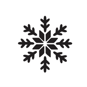 Stencil: A3 | Snowflake