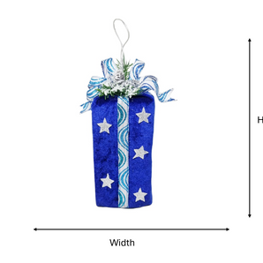 Gift box: 16cm(L) x 8cm(W) | Blue