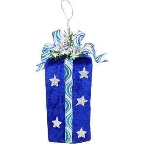 Gift box: 16cm(L) x 8cm(W) | Blue