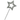 Pick: 50cm | Silver glitter star