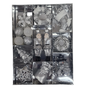 Baubles: Variety Set | Silver & White