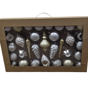 Baubles: Variety Set | Gold & White & Silver