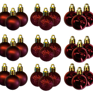 Baubles PVC: 3cm | Rooi 