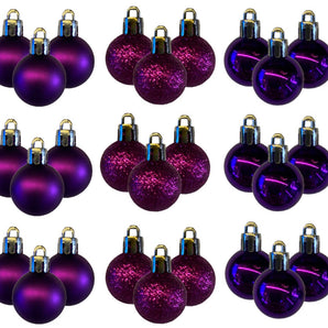 Baubles PVC: 3cm | Purple