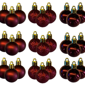 Baubles PVC: 3cm | Burgundy