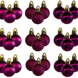 Baubles PVC: 3cm | Cerise Pink