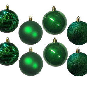 Baubles PVC: 6cm | Dark Green