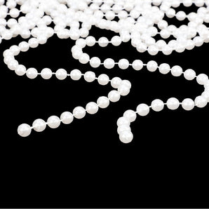 Beads: 8m | White