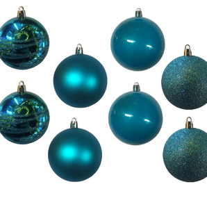 Baubles PVC: 8cm | Turquoise