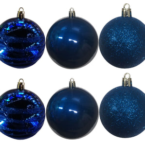 Baubles PVC: 10cm | Dark Blue