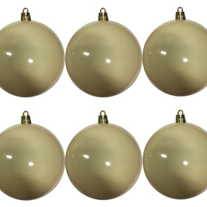 Baubles PVC: 10cm | Beige