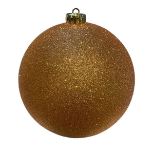 Bauble PVC: 15cm | Roos goud 