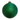 Bauble PVC: 15cm | Donkergroen 