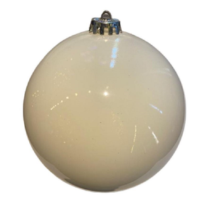 Bauble PVC: 15cm | Wit 