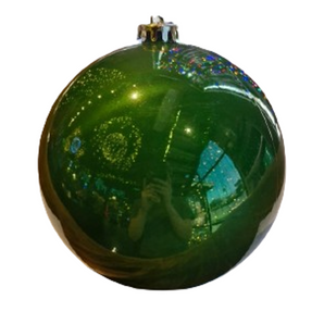 Bauble PVC: 15cm | Dark Green