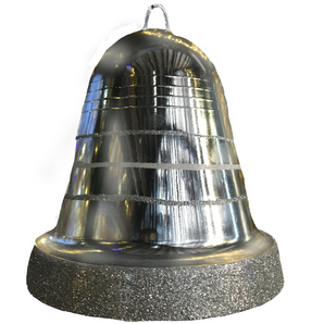 Bell: 28cm(H) x 25cm(W) | Silver