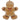 Gingerbread ornament: 20cm | Gingerbread man