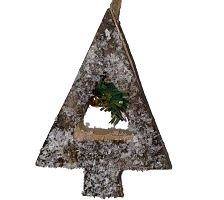 Wood ornament: 8cm | Tree