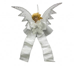 Angel: 12cm(L) x 25cm(W) | Bow