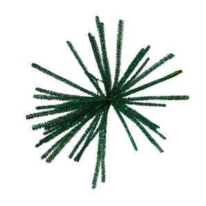 Pipe cleaners: 30cm(L) x 8mm(W) | Green