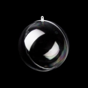 Bauble PVC: 20cm | Fillable bauble