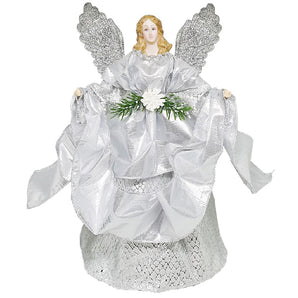 Tree topper: 34cm(H) x 18cm(W) | Angel | Silver